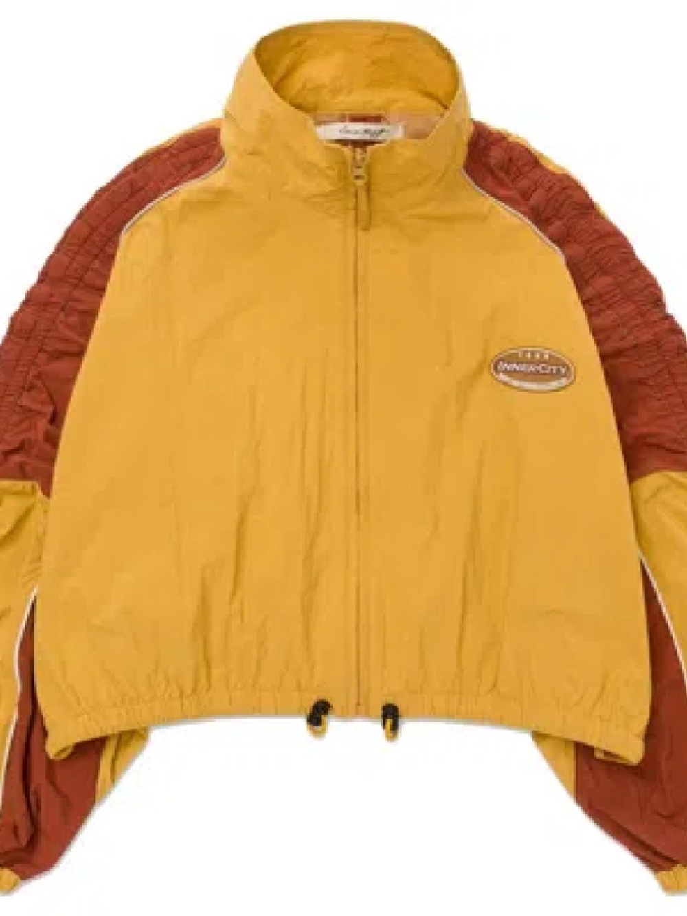 Honor The Gift Sports Crop Jacket Yellow Size XS $149